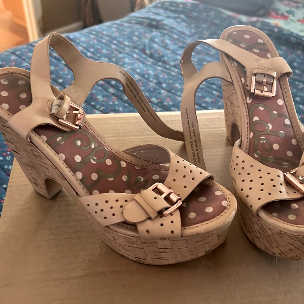Sam Edelman platform sandals